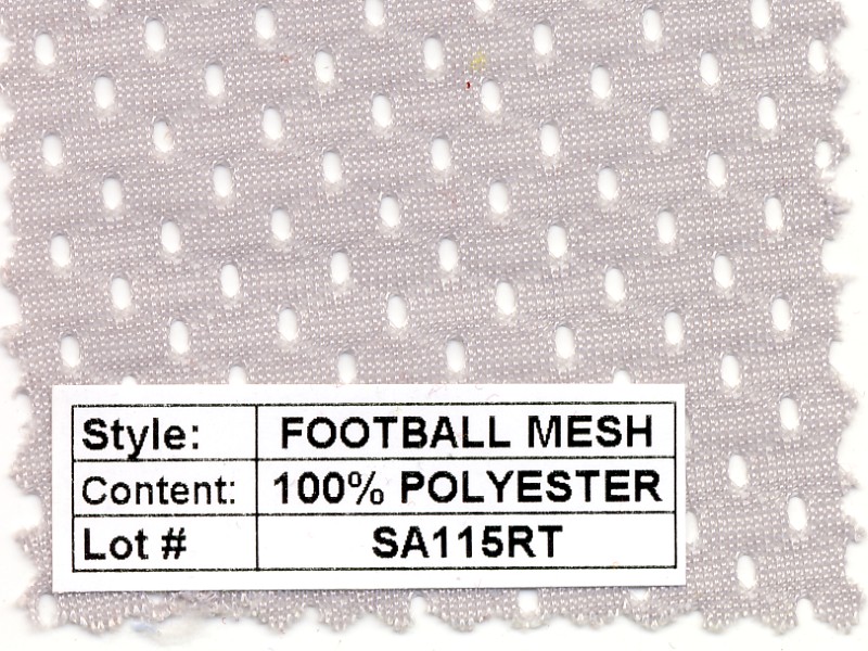 Football Mesh 100% Polyester